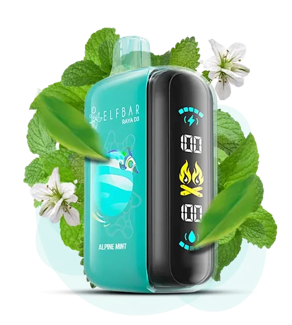 Elf Bar Raya D3 - Alpine Mint (5% nic)