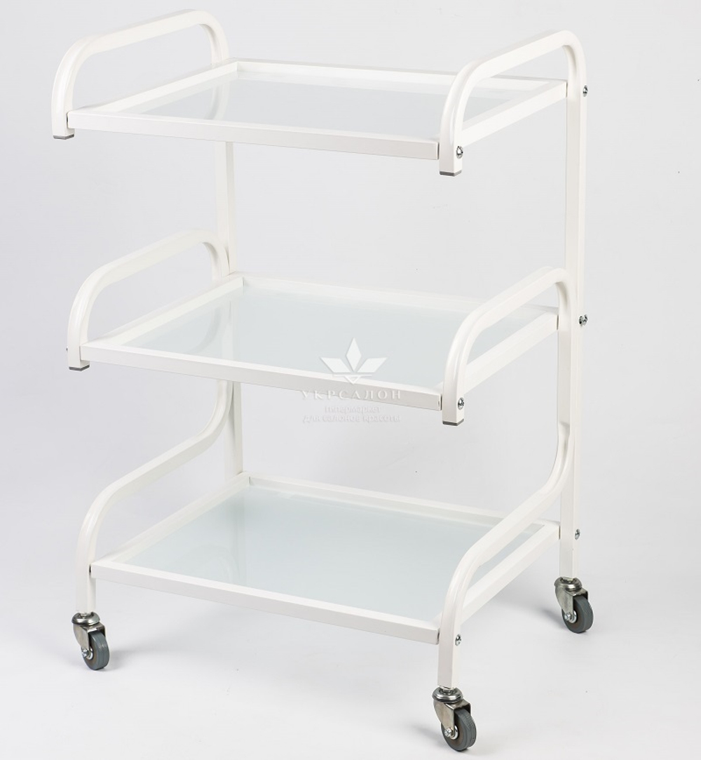 Косметологічний візок S3 білий