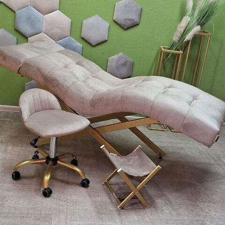 Комплект меблів для лашмейкерів та бровістів Tertio Gold 100