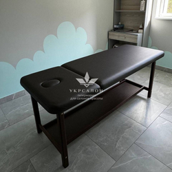 Стационарный массажный стол KP-7 Brown