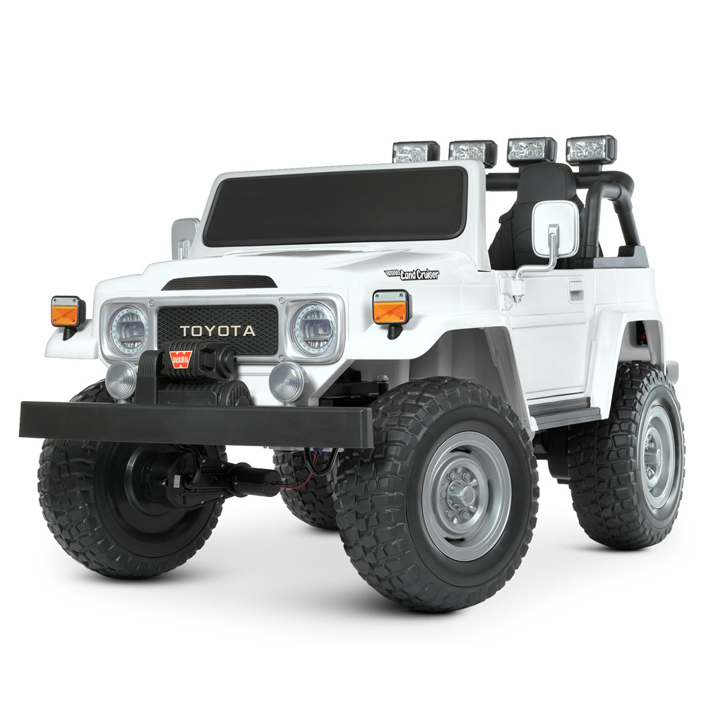 Дитячий двомісний електромобіль джип 4WD Toyota M 4968EBLR(24V)