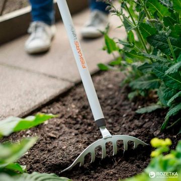Граблі для троянд полегшені Fiskars White (1019607/135503)