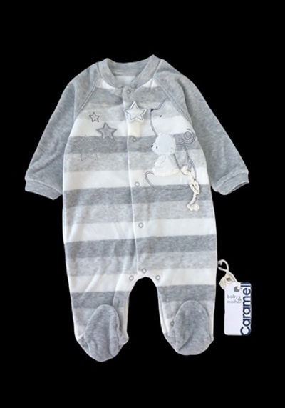 Чоловічок "Ведмежа", велюр ТМ "Caramell"