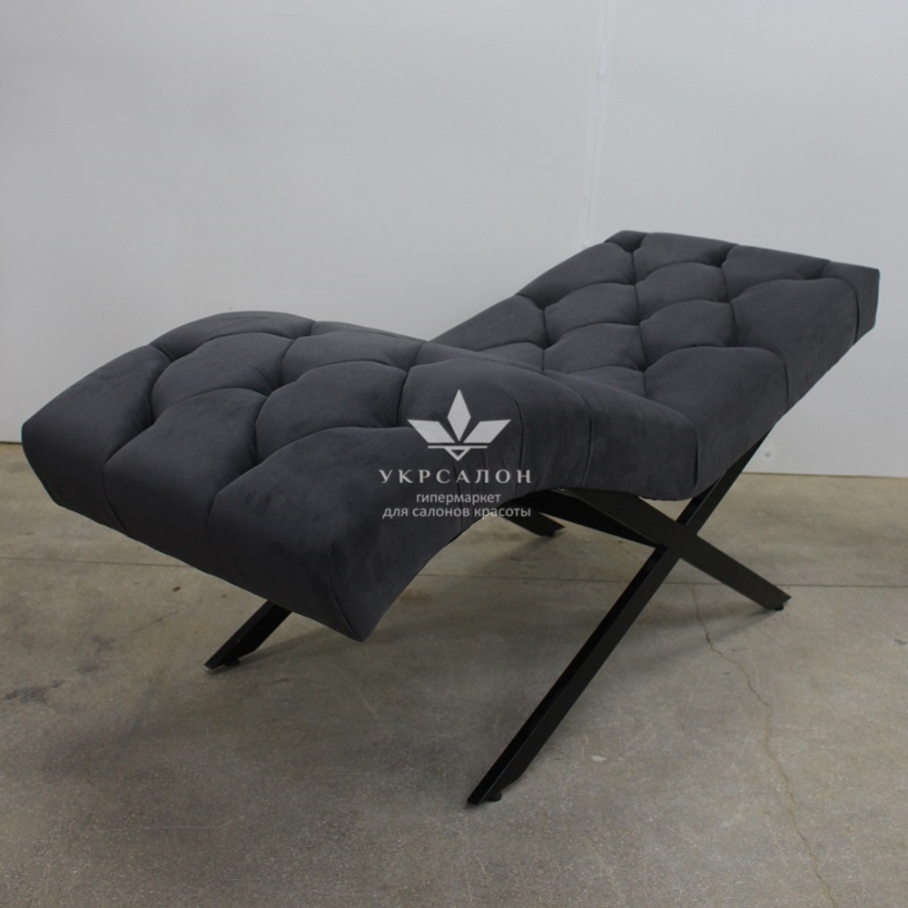 Анатомическая кушетка Mark 555-08 с пуговицами для лашмейкеров и бровистов