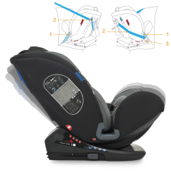 Автокресло универсальное детское El Camino ME 1093 Memphis ISOFIX