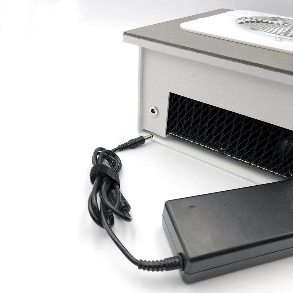 Врезная вытяжка для маникюра с фильтром SheMax, 66 ватт