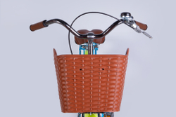 Велосипед городской 26 дюймов Dorozhnik Lux Velosteel 2025 с корзиной и багажником, рама 17"
