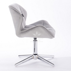 Стільчик клієнта Paris velor cross