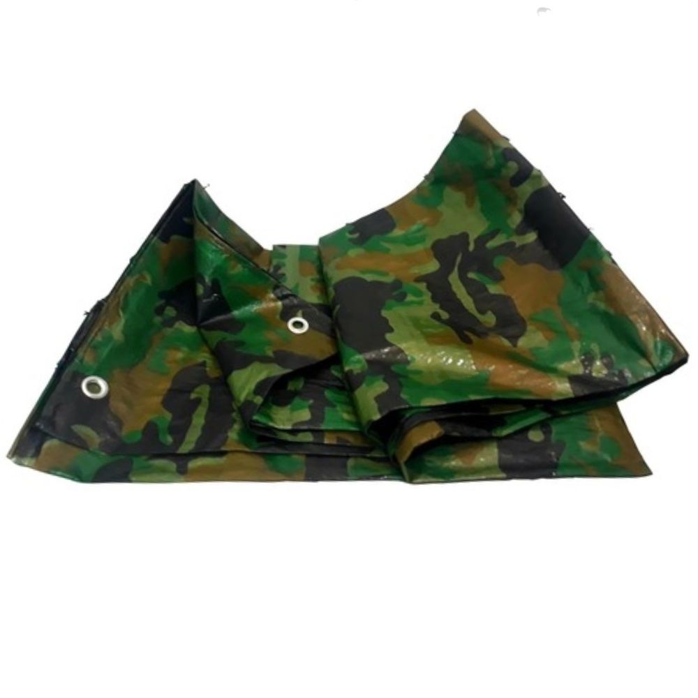 Тент универсальный 8х10 от дождя и снега, затеняющий 90г./м2 (камуфляж)