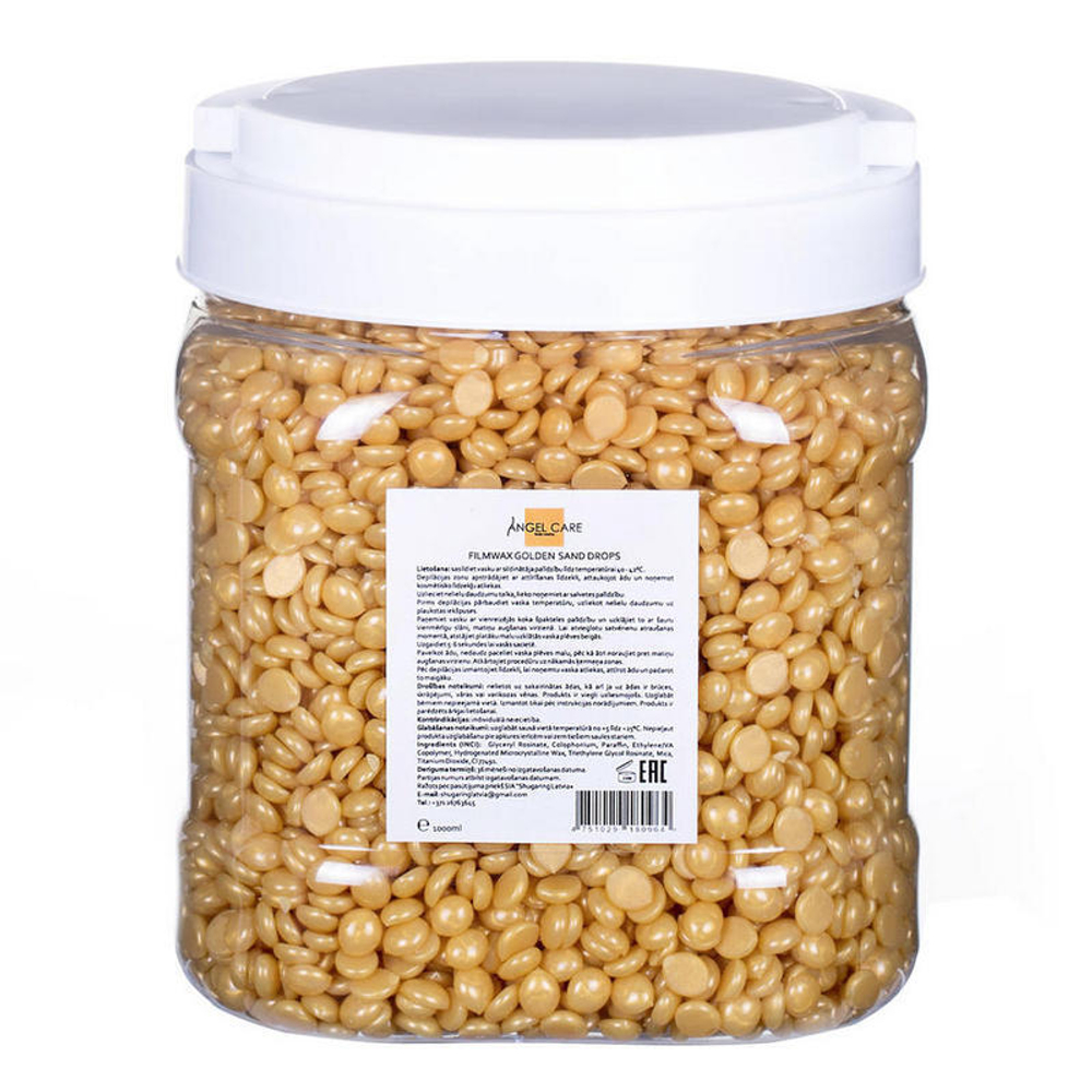 Воск пленочный в гранулах Angel care в ассортименте, 1кг в банке