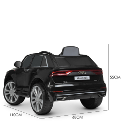 Детский электромобиль джип Audi Q8 Bambi JJ2066EBLR