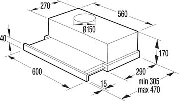 Витяжка GORENJE BHP 623 E12X