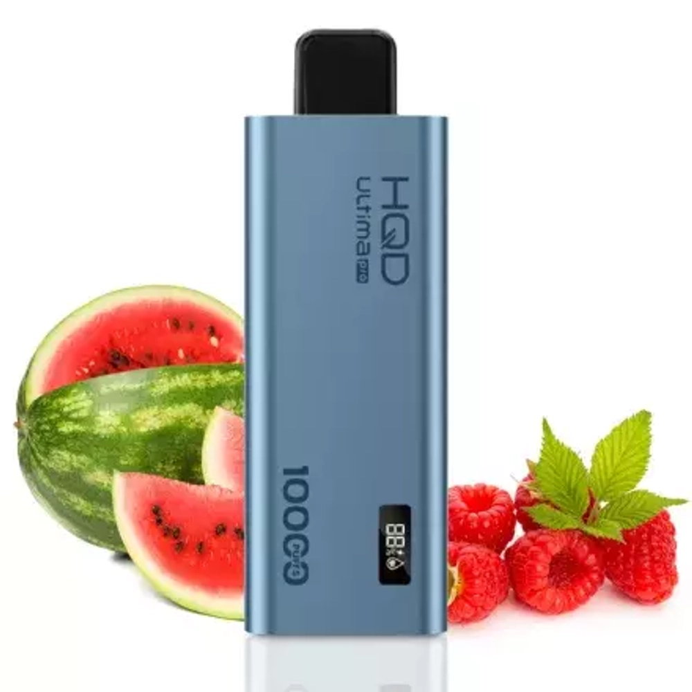 HQD Ultima pro 10000 Raspberry Watermelon (5% nic)