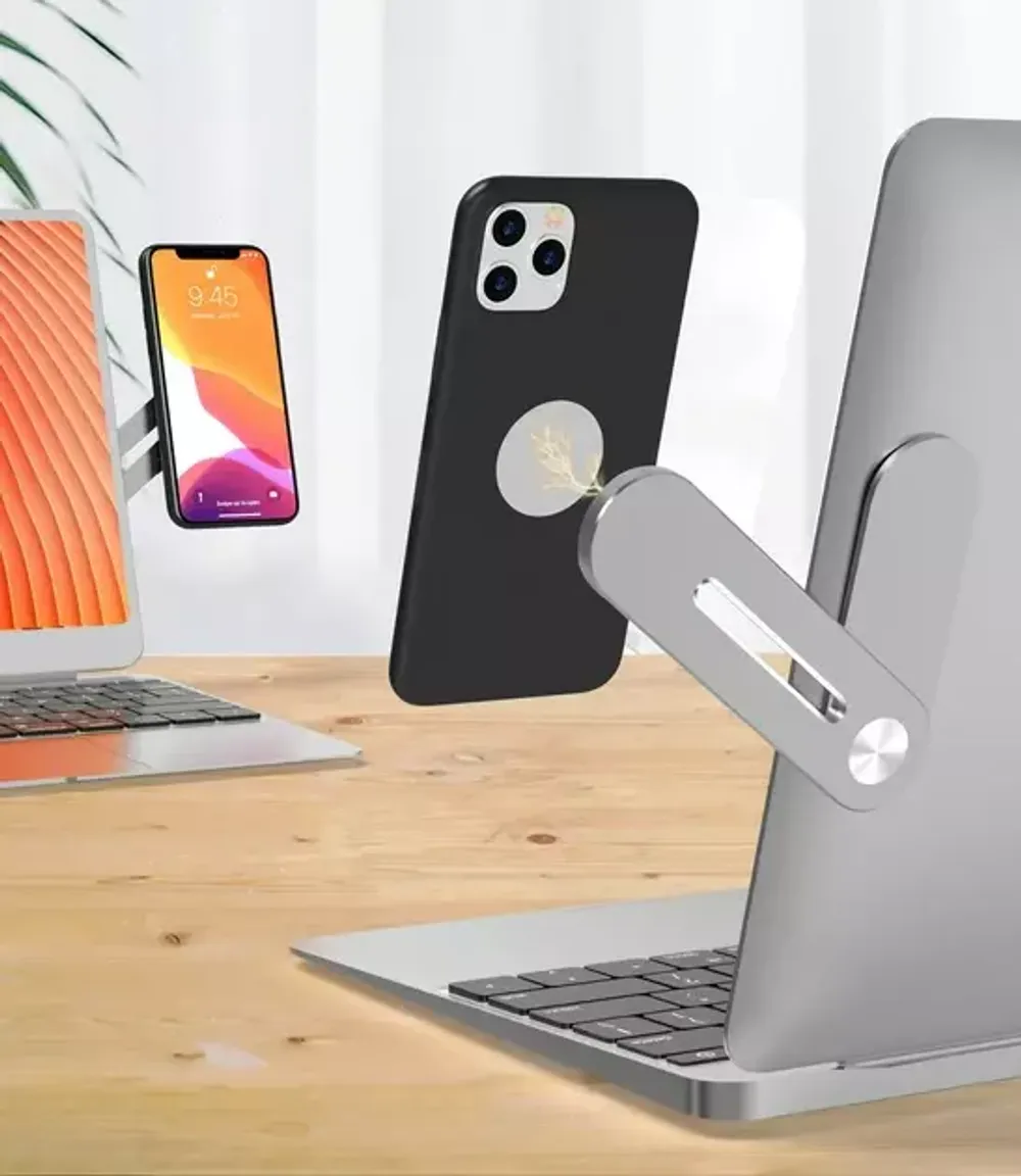 Магнитный складной держатель для телефона и планшетов на боковую панель  ноутбука Multifunctional Bracket (212) - купить по выгодной цене | SIRCO -  лучшие цены.