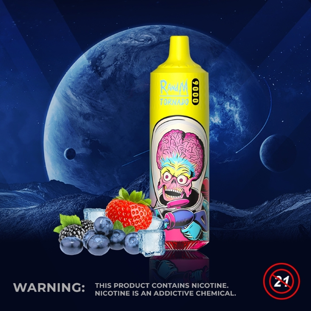 RandM Tornado 9000 Ice Pop 5% nic