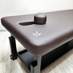 Стаціонарний масажний стіл KP-8 Brown