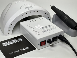 Повербанк для фрезера та UV/LED лампи комбінований Power station Kombi PS30-9k Nailtronic