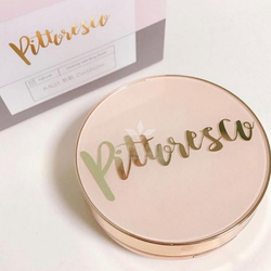 Кушон увлажняющий Pittoresco Cushion №23  SPF50 со сменным блоком  Dr.Hedison