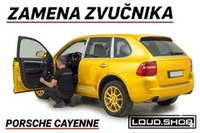 Komplet Zvučnika za Porsche Cayenne