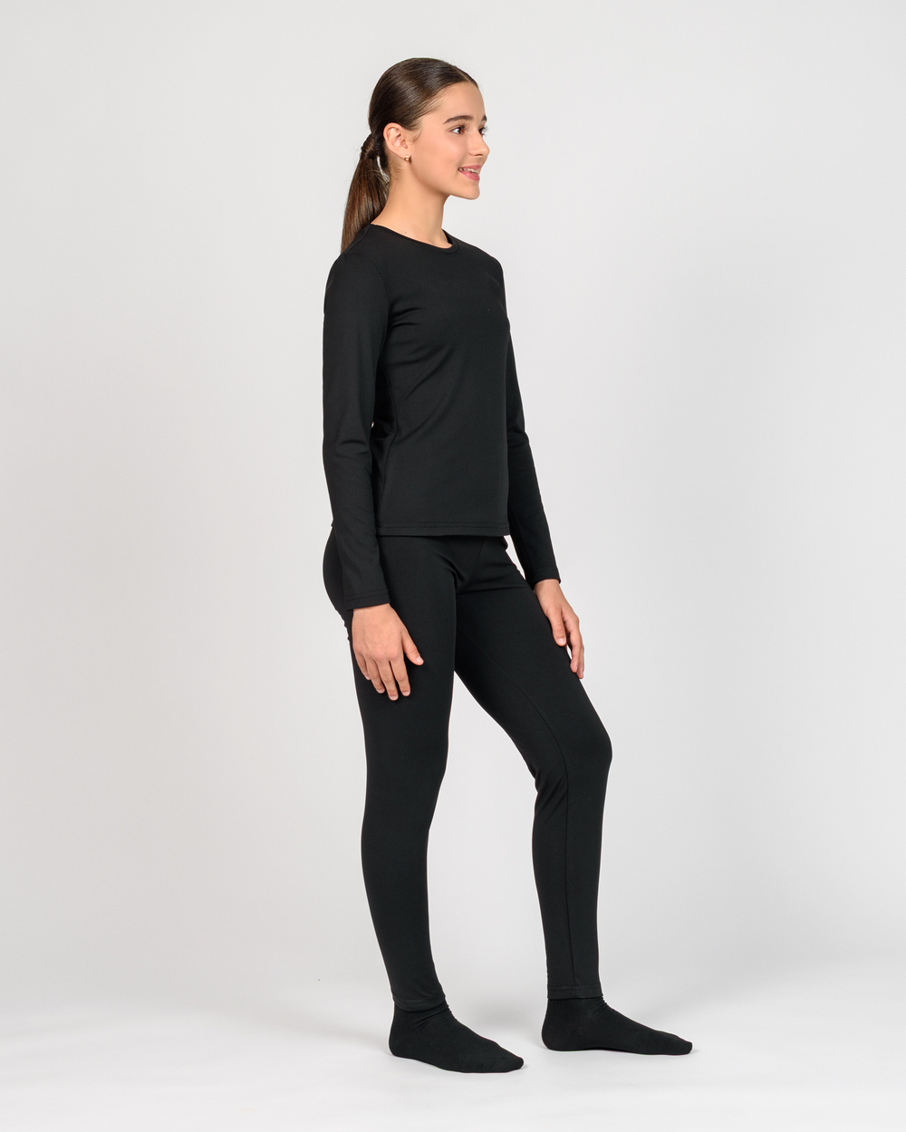 Термобілизна для дівчинки чорна (арт. 5722400303)