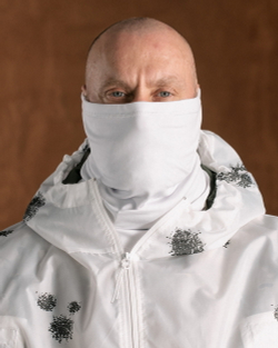 Шарф-труба (бафф) термо білий чоловічий (арт. 6062200302)