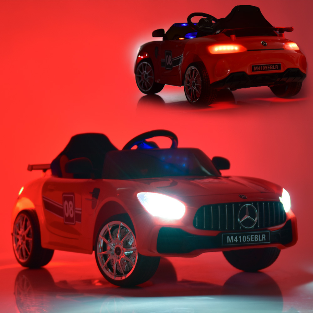 Дитячий електромобіль суперкар Mercedes (Мерседес) AMG GT M 4105EBLR