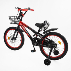 Детский двухколесный велосипед 20 дюймов Corso Falcon с корзиной