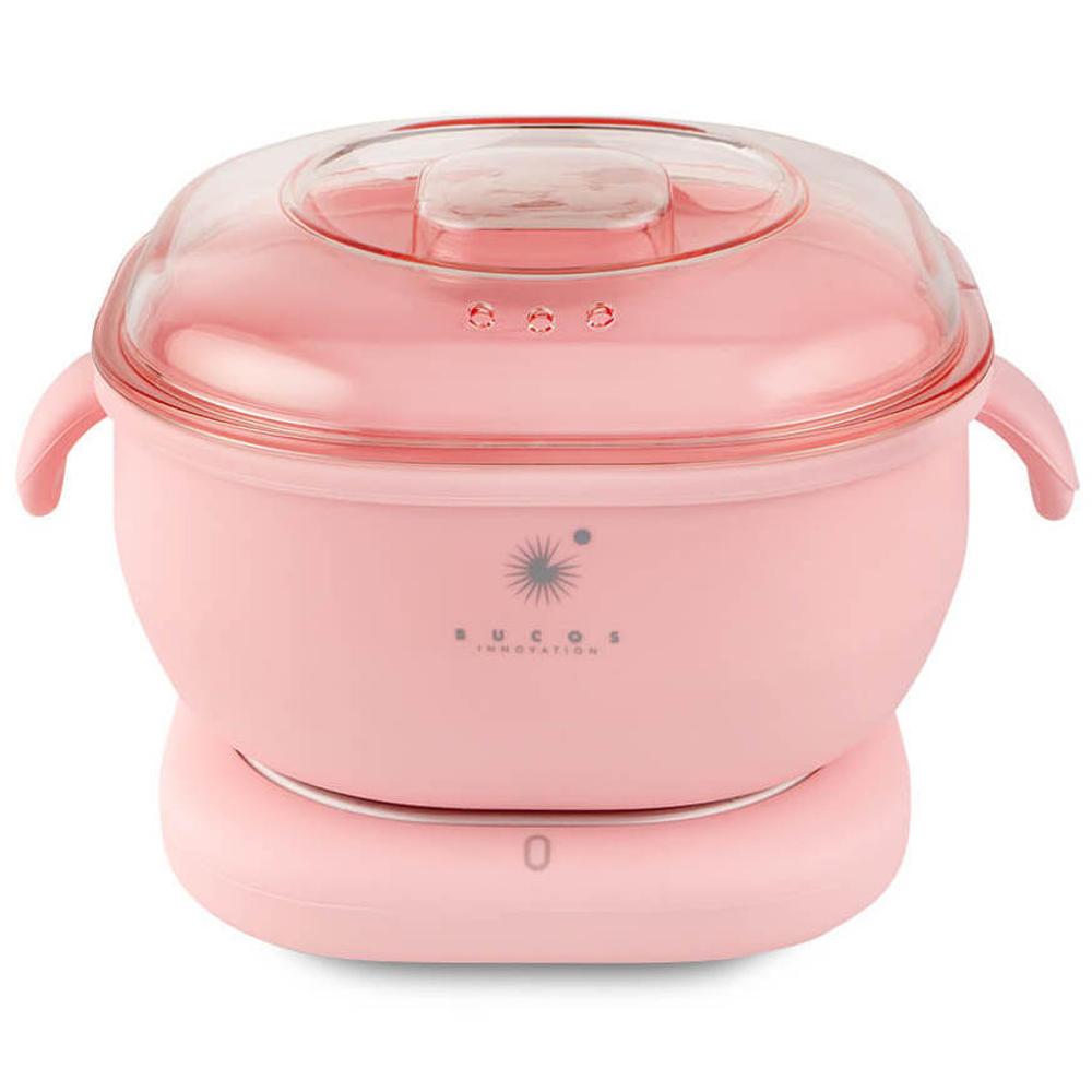 Профессиональный воскоплав для депиляции Bucos SL-400 Pink Silicone Edition