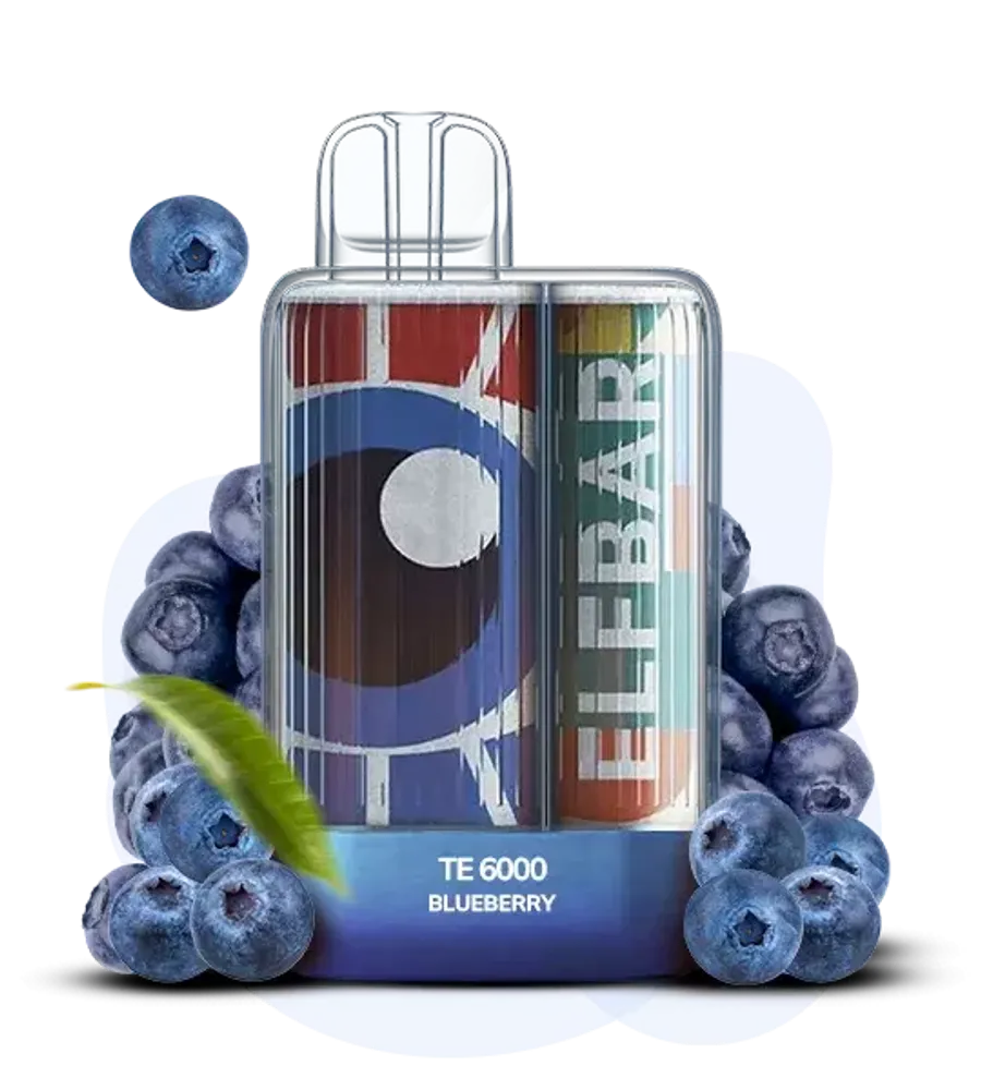 Elf Bar TE6000 Blueberry (5% nic)