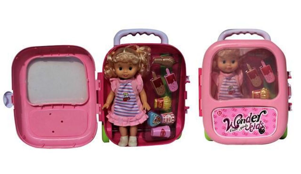 Кукла в чемодане 8809-2