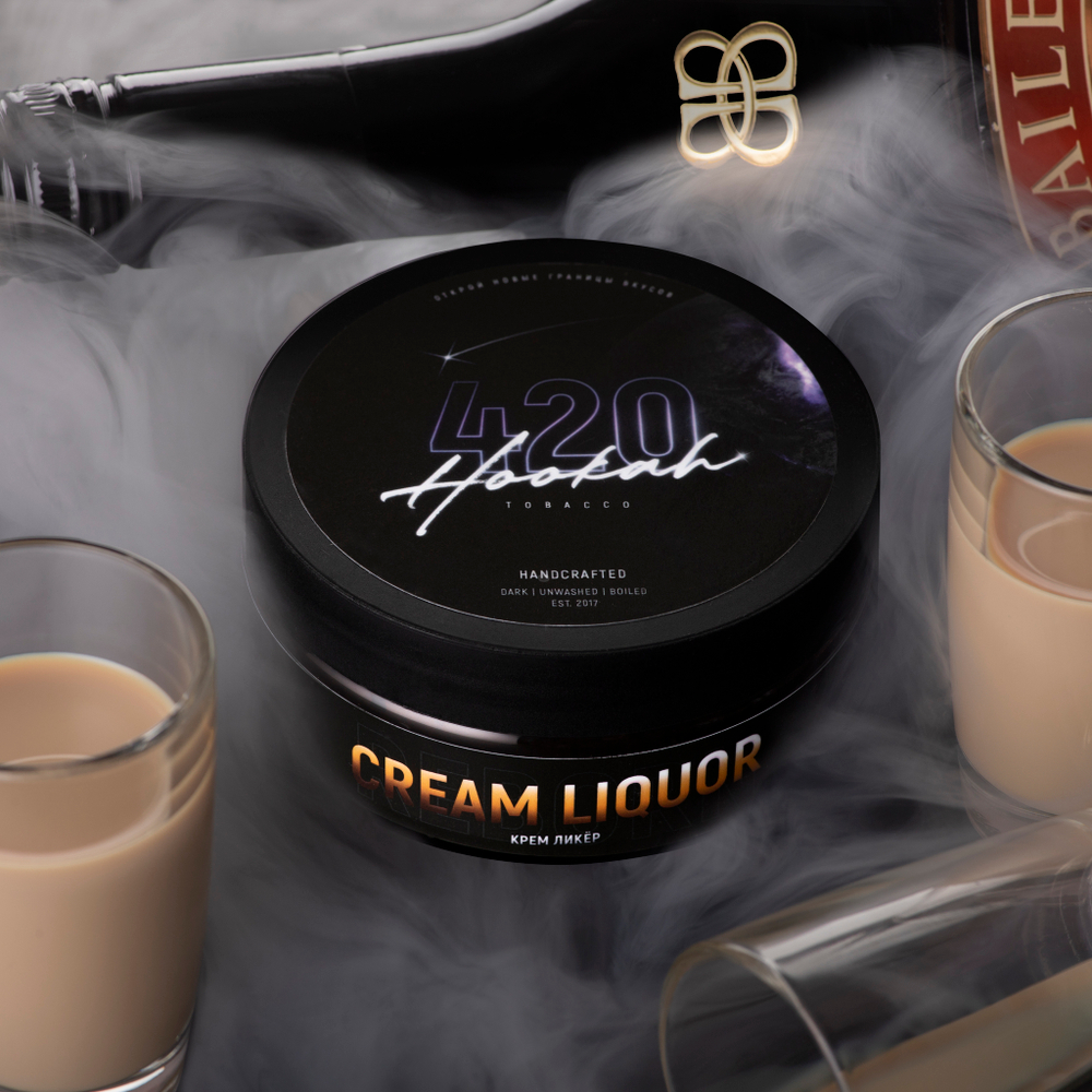 Купить табак для кальяна 420 Крем Ликёр (Cream Liquor). Низкая цена, быстрая доставка