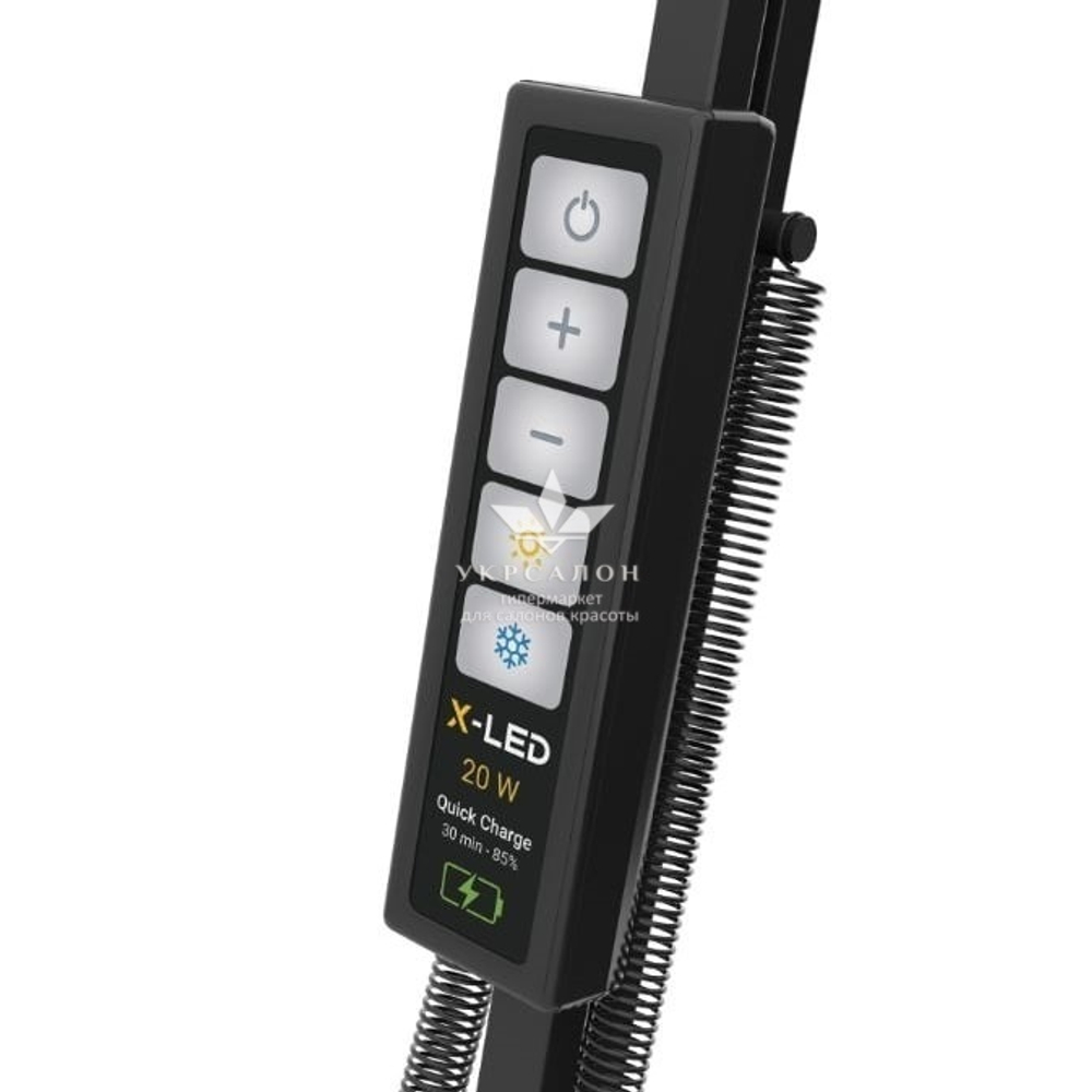 Настольная светодиодная сенсорная LED лампа c функцией работы от повербанка и регулировкой света X-LED-20 SW белая