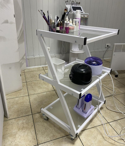 Косметологічний візок R-7 white