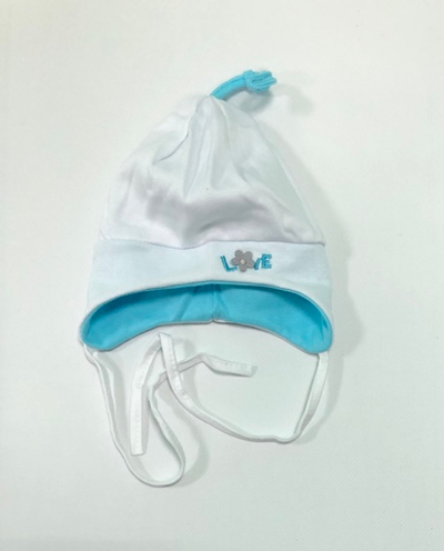 Шапочка "Love", бавовна ТМ "Nus"