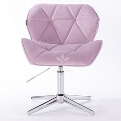 Стільчик клієнта Paris velor cross