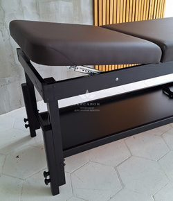 Стаціонарний масажний стіл KP-10 Brown