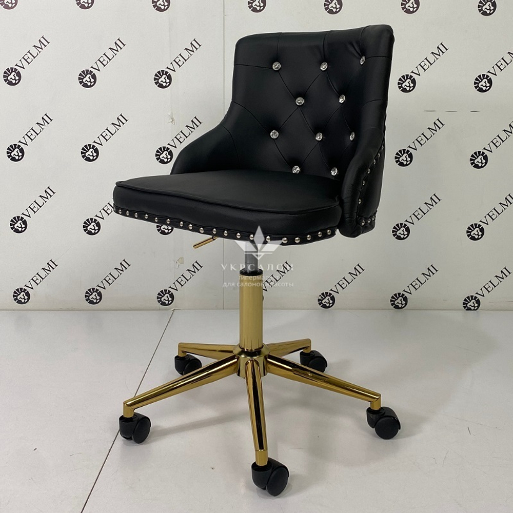 Стільчик майстра Ice Diamant gold black