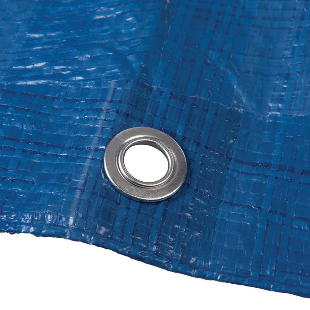 Тент 10х18 от дождя и снега, затеняющий 60г./м2. Ламинированный с кольцами.