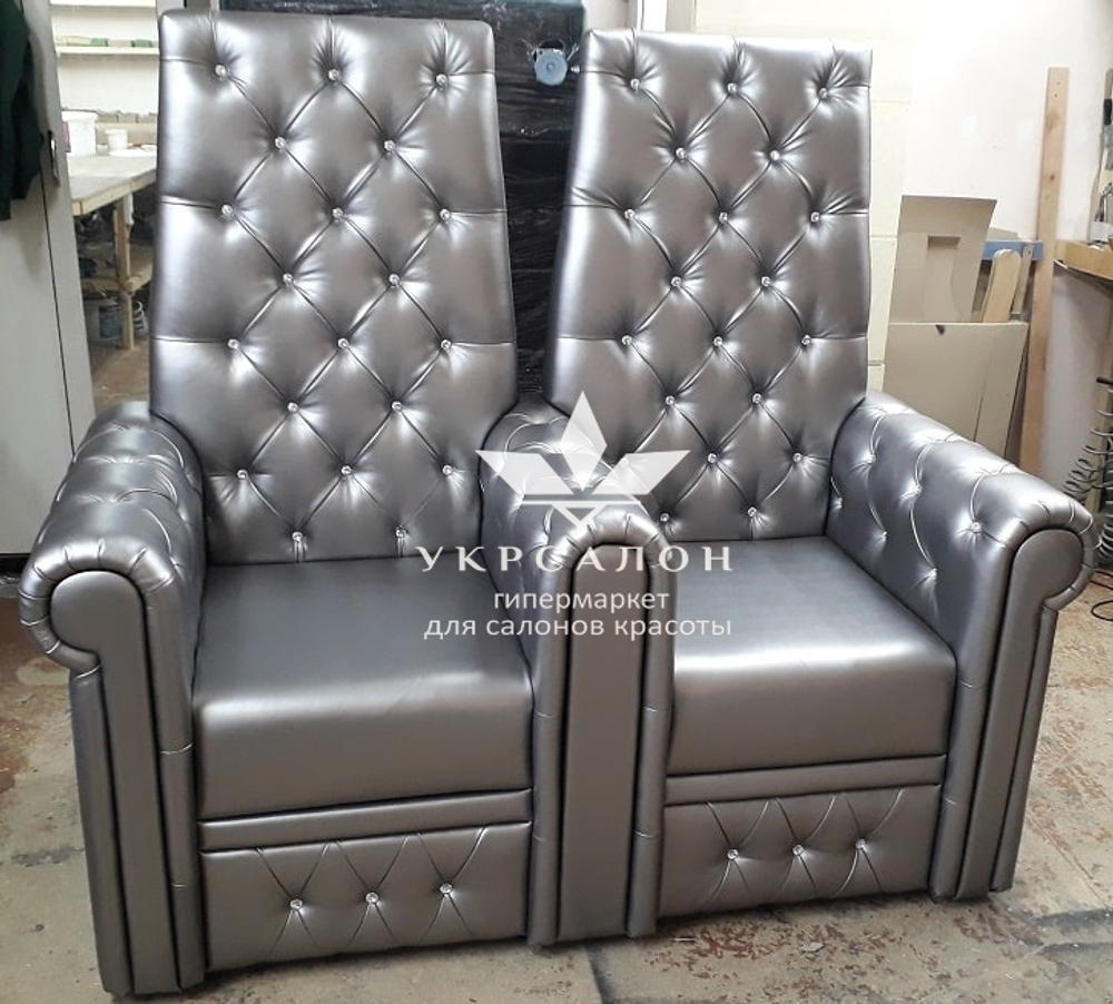 Педикюрное крісло Трон Double Queen