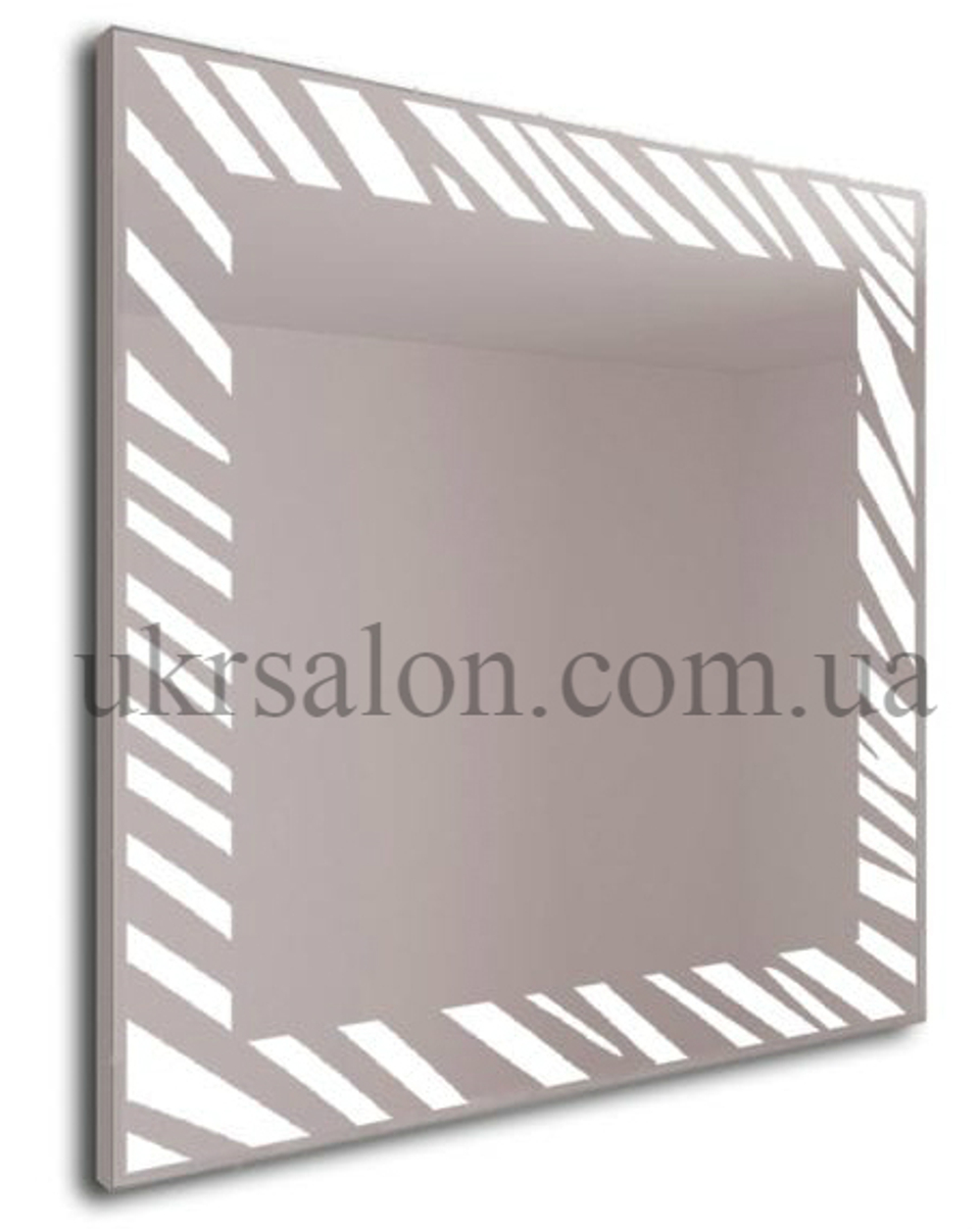 Зеркало Zebrano с подсветкой