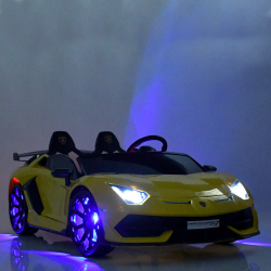 Детский двухместный электромобиль спорткар Lamborghini (Ламборгини) M 4788EBLR (24V)