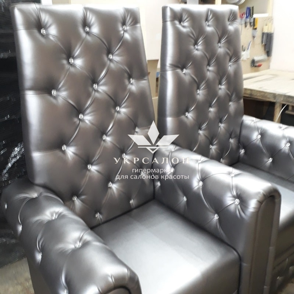 Педикюрное крісло Трон Double Queen