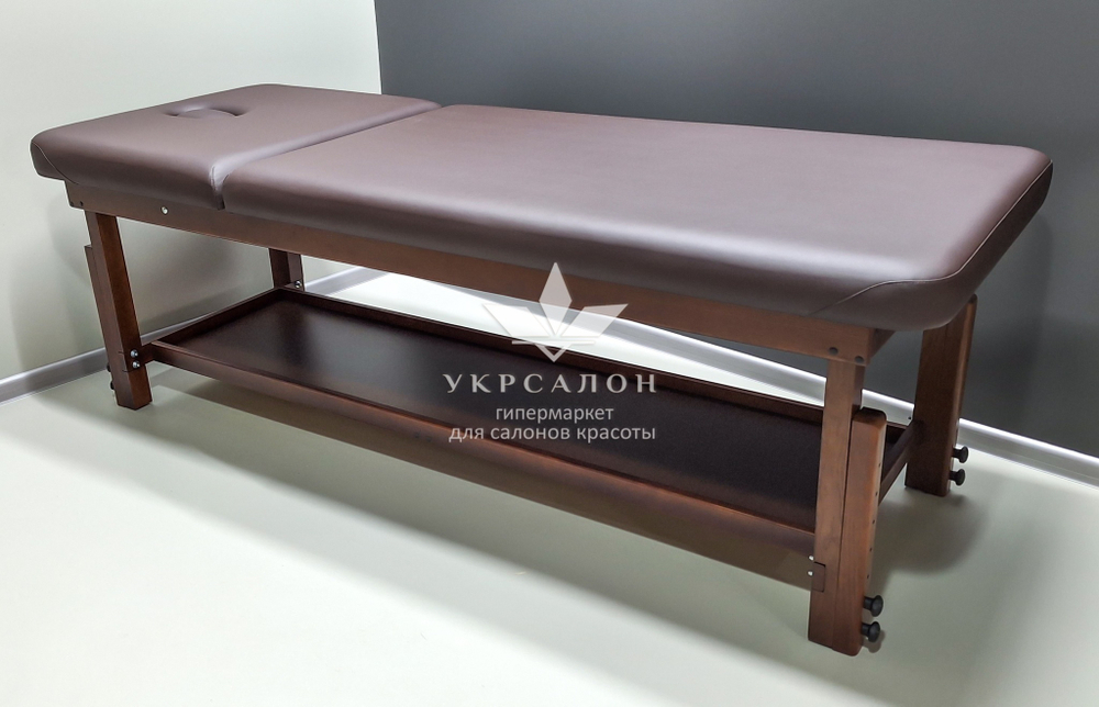Стационарный массажный стол KP-11 Brown