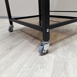 Косметологічний візок R-9 чорний