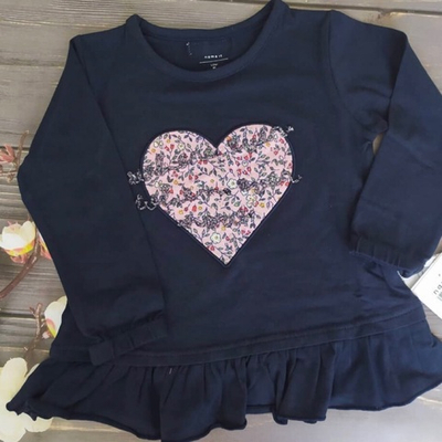 Реглан з баскою, бавовна ТМ "name it" (80 см)