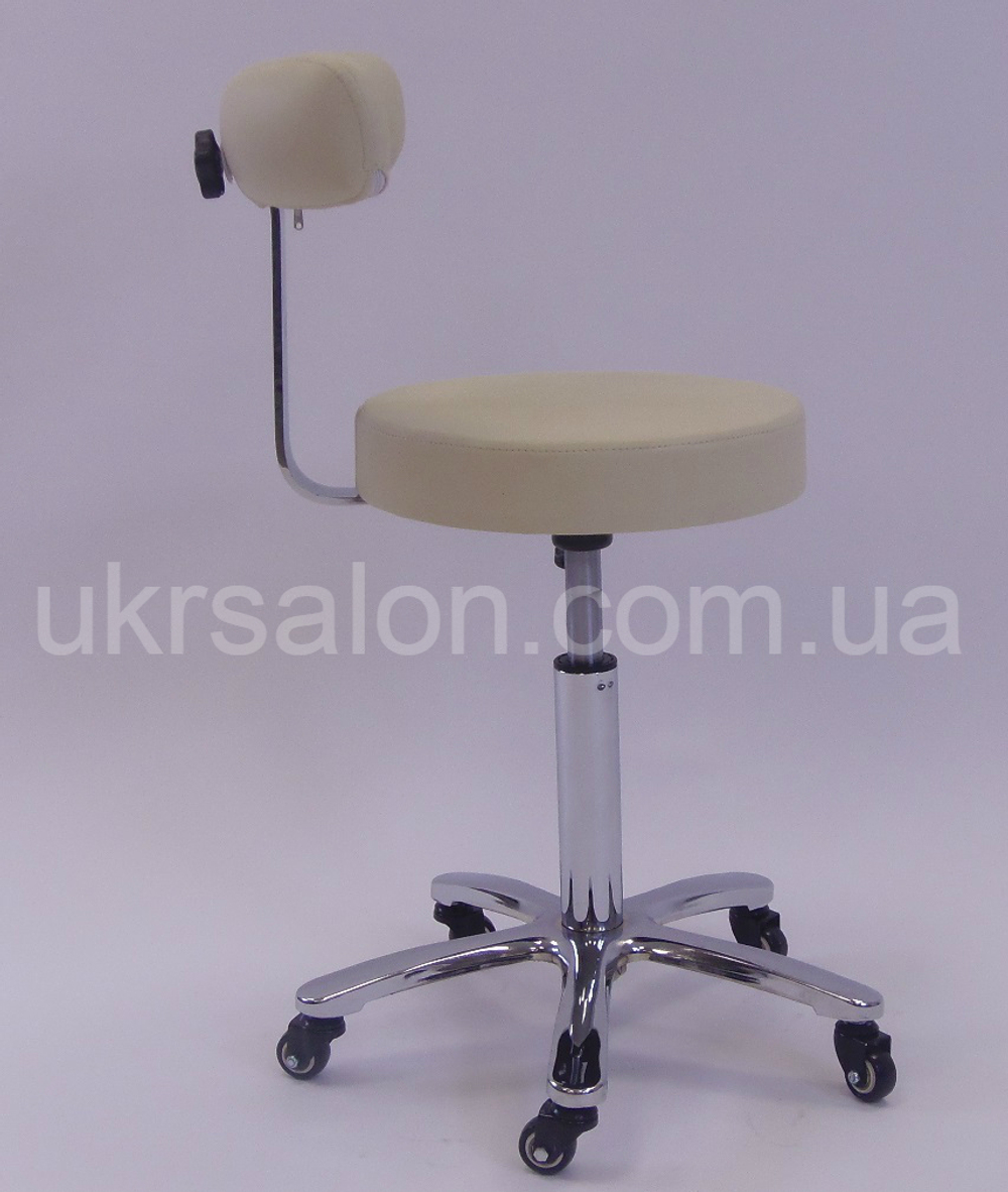 Стульчик мастера  Kilan с регулируемой спинкой