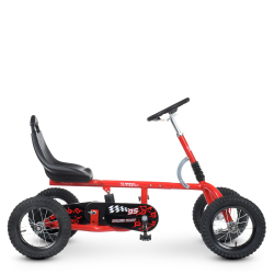 Детский спортивный картинг/веломобиль/машина на педалях Bambi M 1697