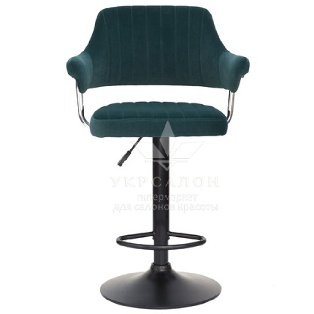 Стілець для візажу Jef velor black