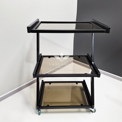 Косметологічний візок R-7 black