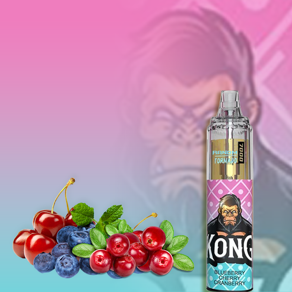 RandM Tornado 7000 2% Blueberry Cherry Cranberry